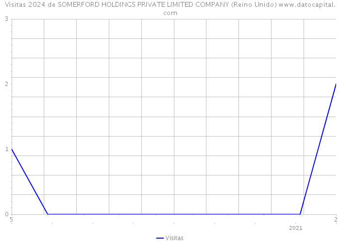 Visitas 2024 de SOMERFORD HOLDINGS PRIVATE LIMITED COMPANY (Reino Unido) 