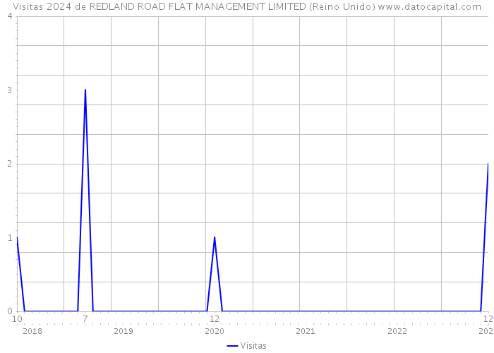 Visitas 2024 de REDLAND ROAD FLAT MANAGEMENT LIMITED (Reino Unido) 