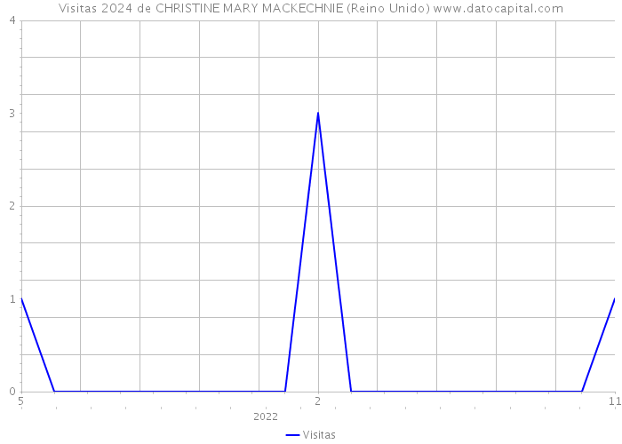 Visitas 2024 de CHRISTINE MARY MACKECHNIE (Reino Unido) 