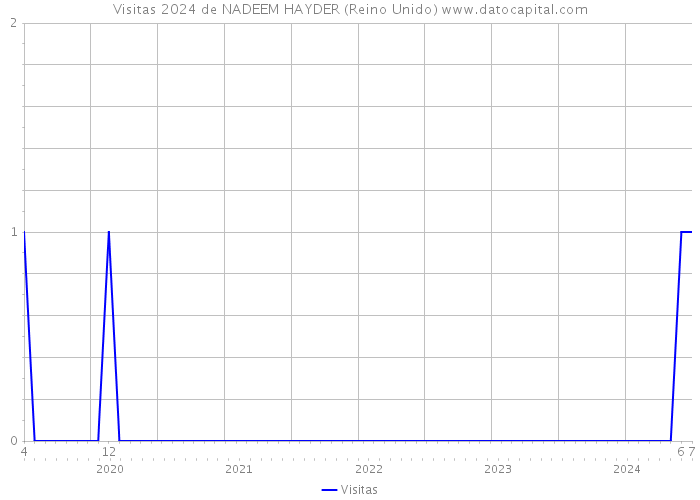 Visitas 2024 de NADEEM HAYDER (Reino Unido) 