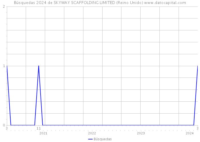 Búsquedas 2024 de SKYWAY SCAFFOLDING LIMITED (Reino Unido) 