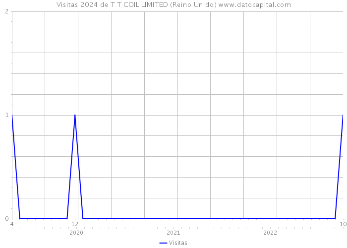 Visitas 2024 de T T COIL LIMITED (Reino Unido) 