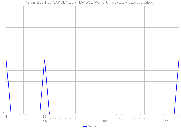 Visitas 2024 de CAROLINE BAINBRIDGE (Reino Unido) 