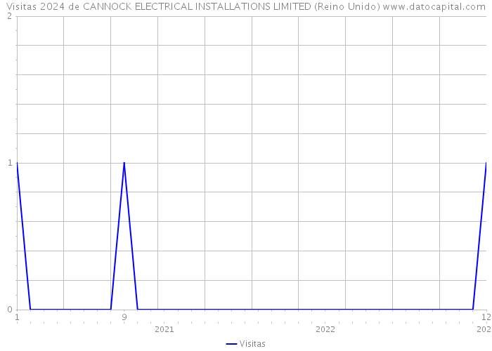 Visitas 2024 de CANNOCK ELECTRICAL INSTALLATIONS LIMITED (Reino Unido) 