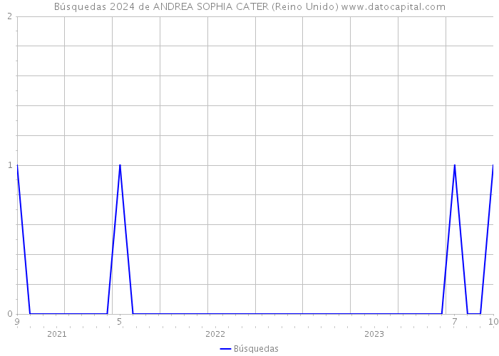 Búsquedas 2024 de ANDREA SOPHIA CATER (Reino Unido) 