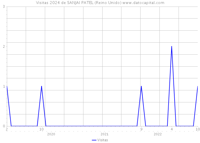 Visitas 2024 de SANJAI PATEL (Reino Unido) 