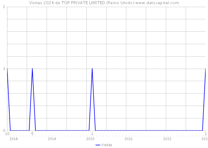 Visitas 2024 de TOP PRIVATE LIMITED (Reino Unido) 