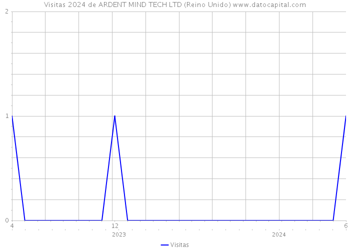 Visitas 2024 de ARDENT MIND TECH LTD (Reino Unido) 