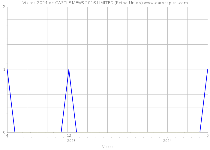 Visitas 2024 de CASTLE MEWS 2016 LIMITED (Reino Unido) 