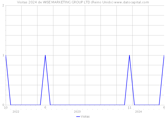 Visitas 2024 de WISE MARKETING GROUP LTD (Reino Unido) 