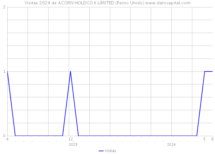 Visitas 2024 de ACORN HOLDCO II LIMITED (Reino Unido) 