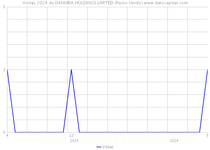 Visitas 2024 de DANUBIA HOLDINGS LIMITED (Reino Unido) 