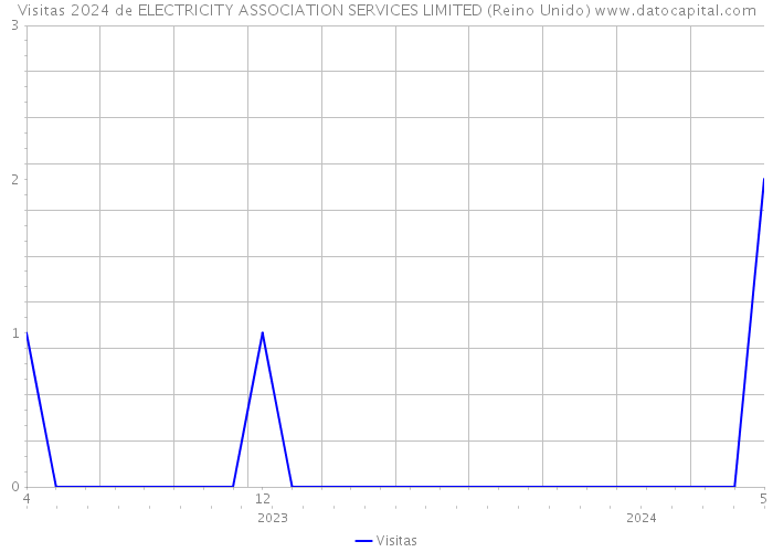Visitas 2024 de ELECTRICITY ASSOCIATION SERVICES LIMITED (Reino Unido) 