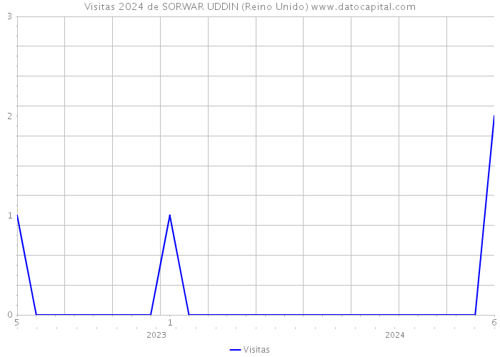 Visitas 2024 de SORWAR UDDIN (Reino Unido) 