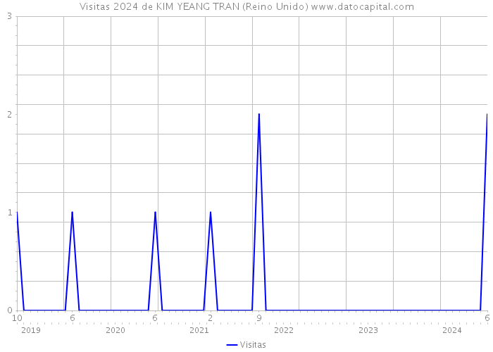 Visitas 2024 de KIM YEANG TRAN (Reino Unido) 