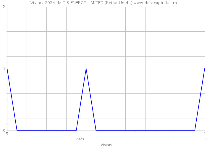 Visitas 2024 de T 5 ENERGY LIMITED (Reino Unido) 