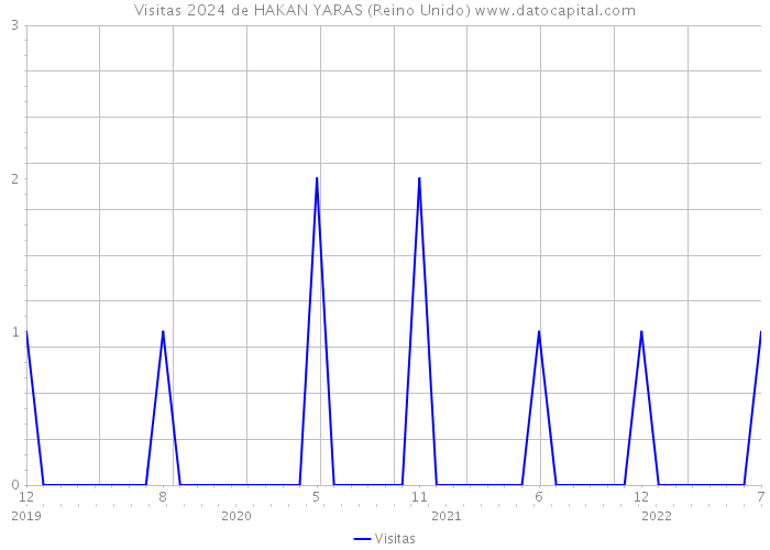 Visitas 2024 de HAKAN YARAS (Reino Unido) 