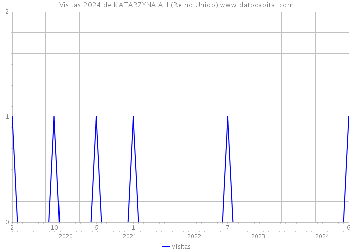 Visitas 2024 de KATARZYNA ALI (Reino Unido) 