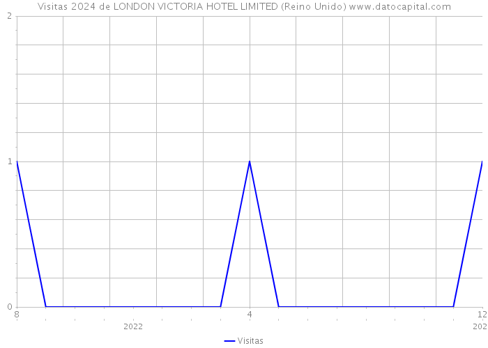 Visitas 2024 de LONDON VICTORIA HOTEL LIMITED (Reino Unido) 