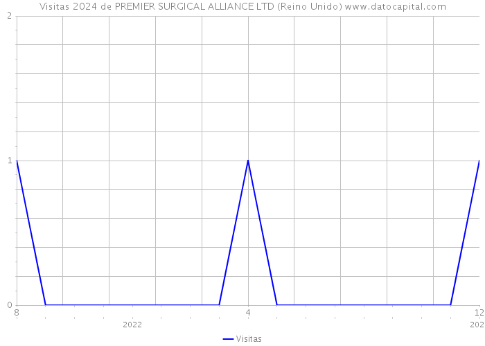 Visitas 2024 de PREMIER SURGICAL ALLIANCE LTD (Reino Unido) 