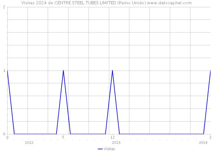 Visitas 2024 de CENTRE STEEL TUBES LIMITED (Reino Unido) 