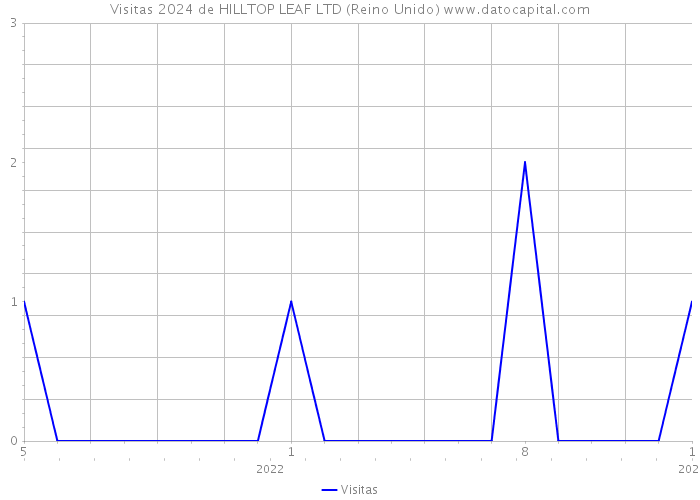 Visitas 2024 de HILLTOP LEAF LTD (Reino Unido) 