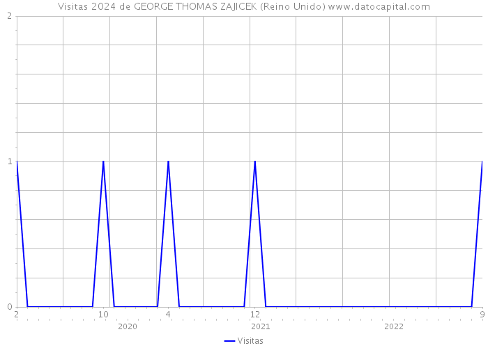 Visitas 2024 de GEORGE THOMAS ZAJICEK (Reino Unido) 