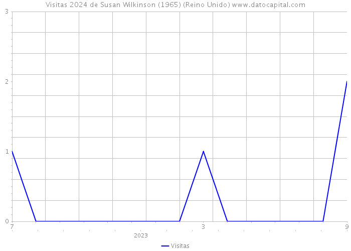 Visitas 2024 de Susan Wilkinson (1965) (Reino Unido) 