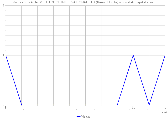 Visitas 2024 de SOFT TOUCH INTERNATIONAL LTD (Reino Unido) 