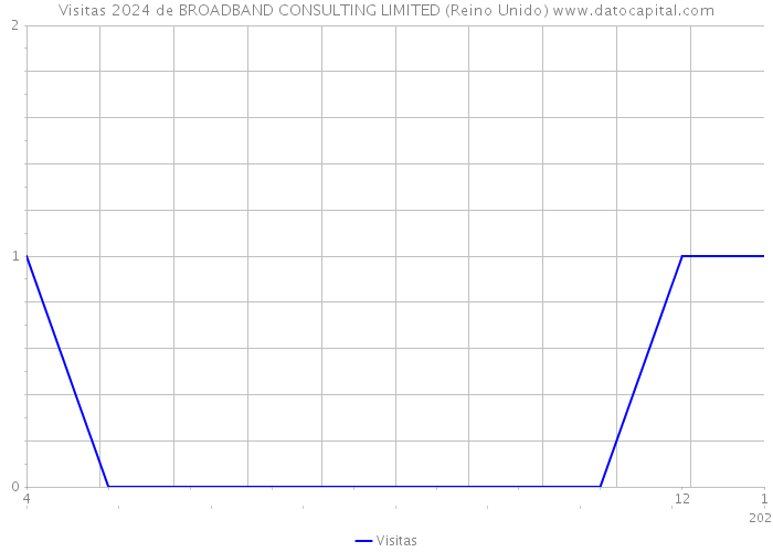 Visitas 2024 de BROADBAND CONSULTING LIMITED (Reino Unido) 