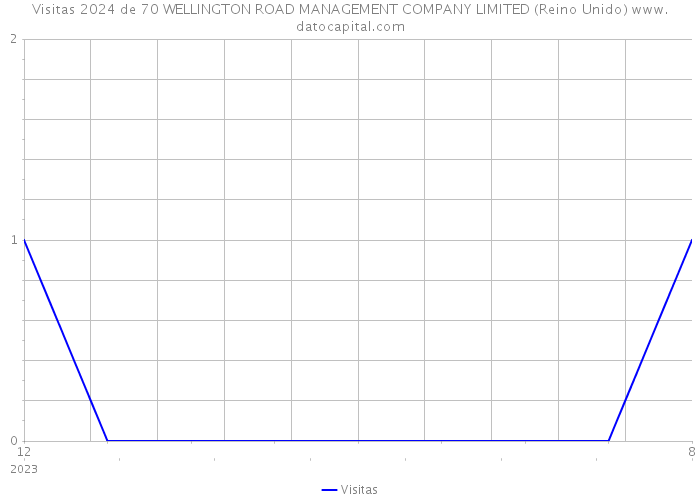 Visitas 2024 de 70 WELLINGTON ROAD MANAGEMENT COMPANY LIMITED (Reino Unido) 