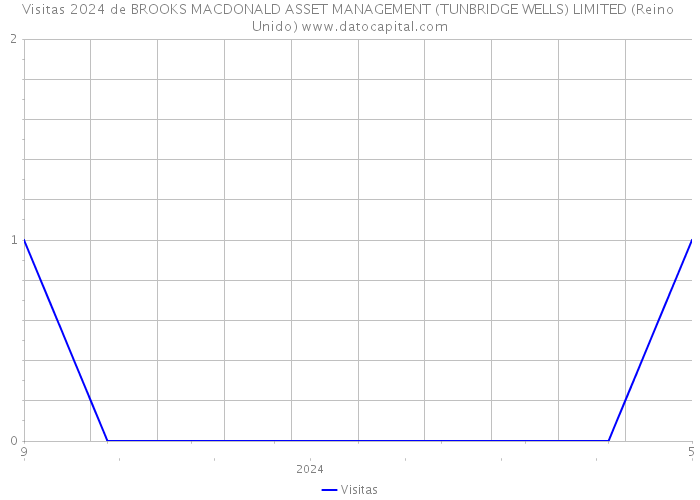 Visitas 2024 de BROOKS MACDONALD ASSET MANAGEMENT (TUNBRIDGE WELLS) LIMITED (Reino Unido) 