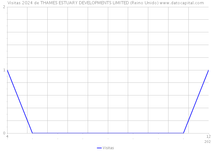 Visitas 2024 de THAMES ESTUARY DEVELOPMENTS LIMITED (Reino Unido) 