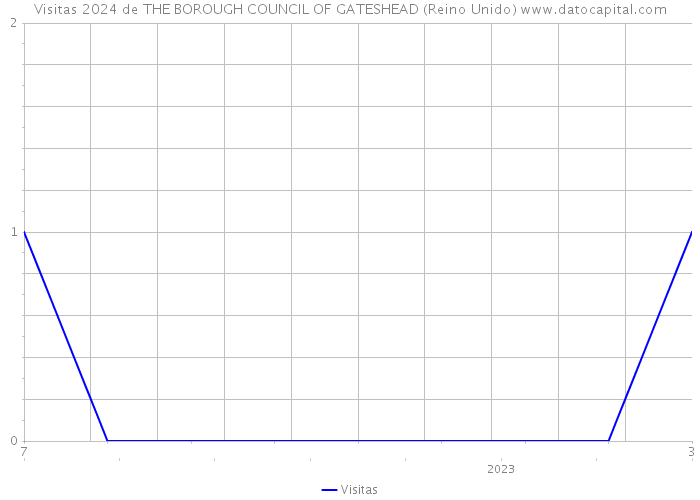 Visitas 2024 de THE BOROUGH COUNCIL OF GATESHEAD (Reino Unido) 