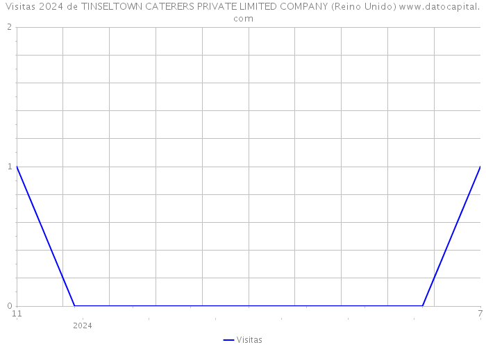 Visitas 2024 de TINSELTOWN CATERERS PRIVATE LIMITED COMPANY (Reino Unido) 