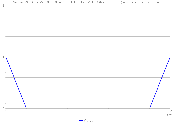 Visitas 2024 de WOODSIDE AV SOLUTIONS LIMITED (Reino Unido) 