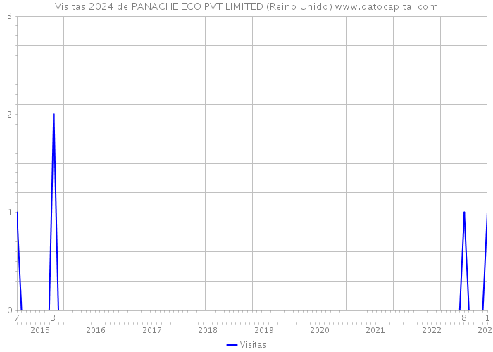 Visitas 2024 de PANACHE ECO PVT LIMITED (Reino Unido) 