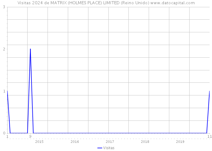 Visitas 2024 de MATRIX (HOLMES PLACE) LIMITED (Reino Unido) 