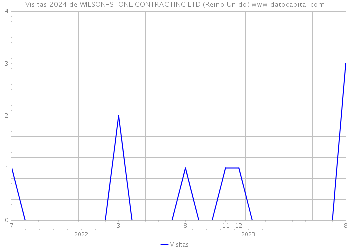 Visitas 2024 de WILSON-STONE CONTRACTING LTD (Reino Unido) 