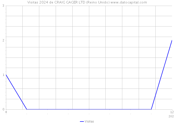 Visitas 2024 de CRAIG GAGER LTD (Reino Unido) 