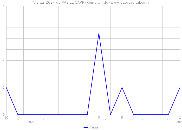 Visitas 2024 de VASILE CARP (Reino Unido) 