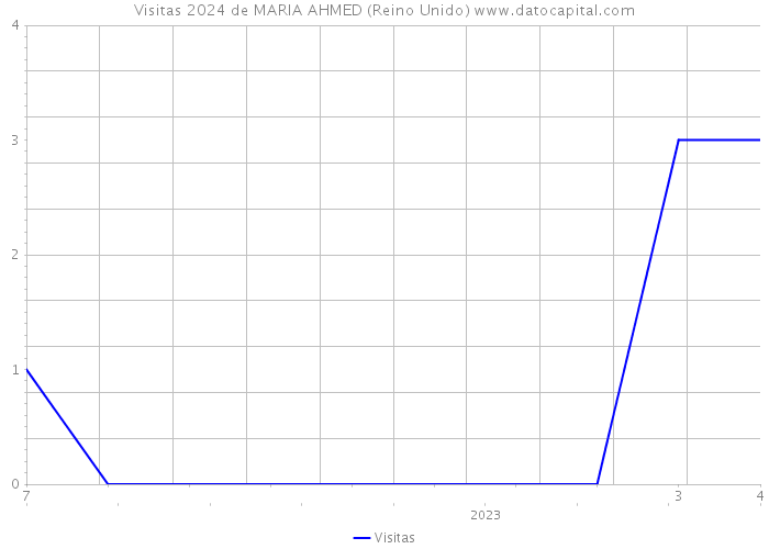 Visitas 2024 de MARIA AHMED (Reino Unido) 