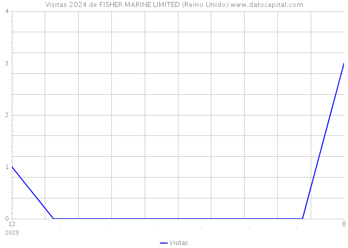 Visitas 2024 de FISHER MARINE LIMITED (Reino Unido) 