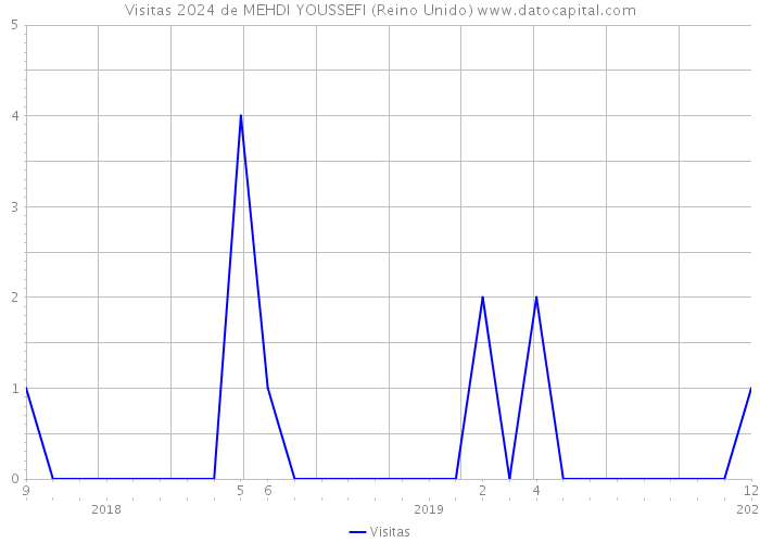 Visitas 2024 de MEHDI YOUSSEFI (Reino Unido) 