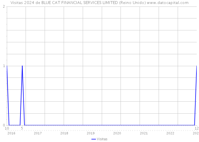 Visitas 2024 de BLUE CAT FINANCIAL SERVICES LIMITED (Reino Unido) 