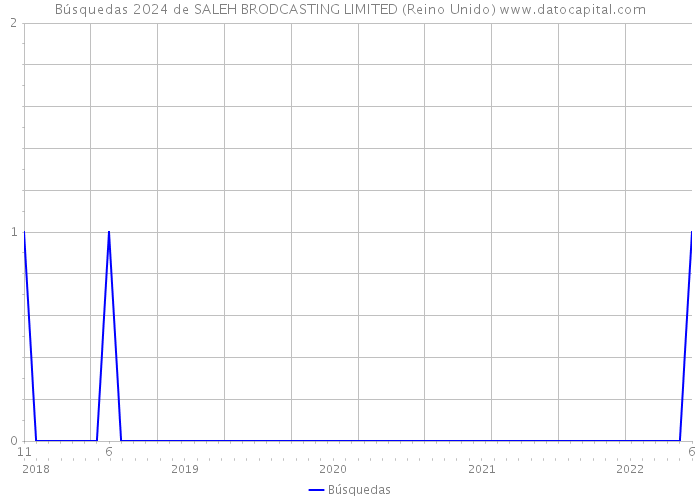 Búsquedas 2024 de SALEH BRODCASTING LIMITED (Reino Unido) 