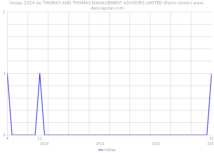 Visitas 2024 de THOMAS AND THOMAS MANAGEMENT ADVISORS LIMITED (Reino Unido) 