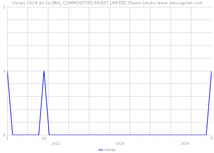 Visitas 2024 de GLOBAL COMMODITIES INVEST LIMITED (Reino Unido) 