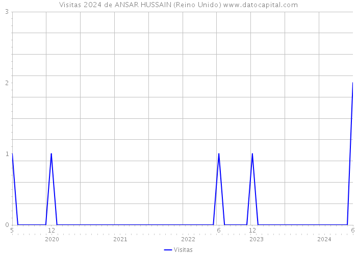 Visitas 2024 de ANSAR HUSSAIN (Reino Unido) 