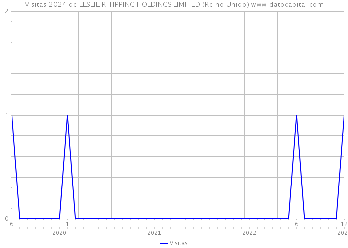 Visitas 2024 de LESLIE R TIPPING HOLDINGS LIMITED (Reino Unido) 